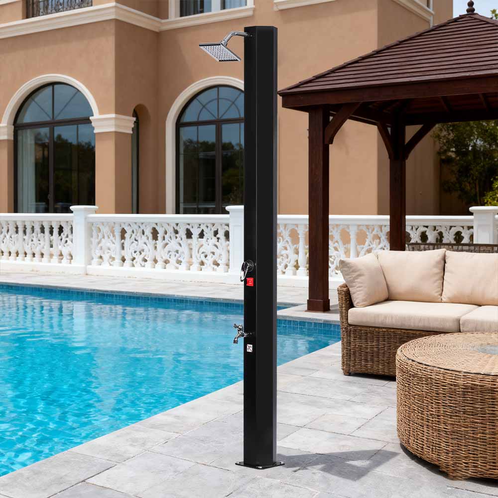 LY35L05-SS 편리한 물 축적 방지 태양광 샤워