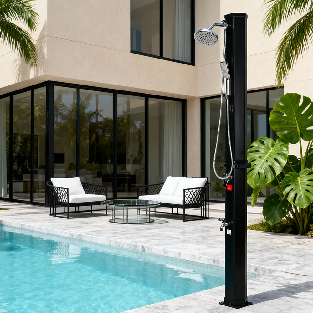 나르고 수송하게 쉬운 LY35L09 옥외 태양열 샤워